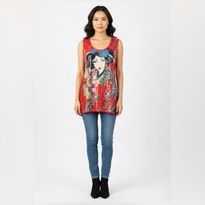 Desigual Geisha Tunic, size L